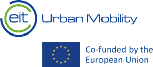 Urban Places Academy Logo mit Stadt- und Mobilitätsdesign, Fokus auf nachhaltige Stadtentwicklung.