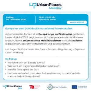 Autonomes Fahren in Europa vor dem Durchbruch, Skalierung der Mobilitätsdienste, regulatorische und.